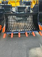 MONDE Godet à grille personnalisé pour excavatrice, pour la séparation efficace des débris et le tamisage du sol