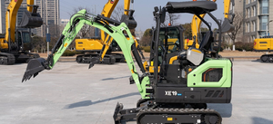 Mini-excavatrice électrique à chenilles XE19EV de 2 tonnes et 0,04 m³ à émissions zéro pour l'entretien des jardins, les travaux en espace restreint et l'utilisation agricole - Product Image 6
