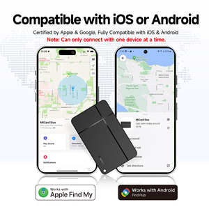 MiLi MiCard Pro: Tarjeta Inteligente <span class=keywords><strong>de</strong></span> Plástico con Carga Inalámbrica y Localizador para <span class=keywords><strong>Google</strong></span> Find My Device, Sistema Dual - Product Image 2