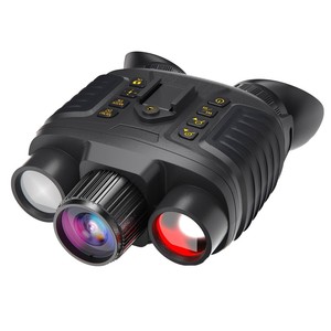 Binoculares Tácticos de Largo Alcance Secozoom con Visión Nocturna, Montables en Casco, Negros, con Sensor CMOS - Product Image 1