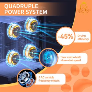 Séchoir automatique pour animaux de compagnie <span class=keywords><strong>EUR</strong></span> PET, armoire de séchage en plastique pour les gros chats et les chiens, salon de toilettage pour animaux de compagnie, prix bas - Product Image 3