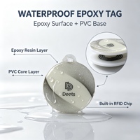 Etiqueta NFC Epoxi, Llavero NFC para Instagram