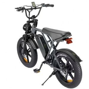 OUXI H9 Suspensión Completa Bicicleta de Montaña Eléctrica Batería Única 48V 15AH Marco de Acero Freno de Disco Fat Bike - Product Image 3