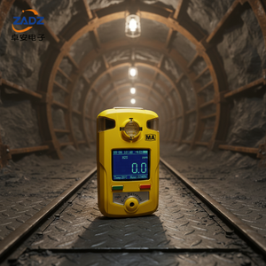 석탄 안전 인증 H2S 가스 감지기; 방폭 및 방습; 긴 배터리 수명; 청각, 시각 및 진동 경보 - Product Image 2