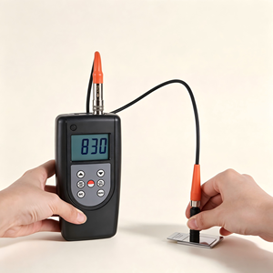Instrument de mesure d'épaisseur de revêtement CM-1210A, jauge de film de peinture portative pour revêtements non conducteurs sur métaux non magnétiques - Product Image 5