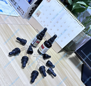 Thủy tinh tự động ống nhỏ giọt MCT dầu Glycerin tăng trưởng tóc Tonic điền đóng nắp ghi nhãn dây chuyền sản xuất - Product Image 6