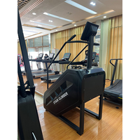 Escalade professionnelle Stepper Fitness Escalier avec programmes d'entraînement/LED/moniteur de fréquence cardiaque Escalier Master