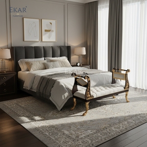 Panca per Fondo Letto EKAR Sovereign Imperial |   Divano Imbottito di Lusso in Stile Inglese |   Mobili per <span class=keywords><strong>Camera</strong></span> <span class=keywords><strong>da</strong></span> Letto Personalizzati - Product Image 3