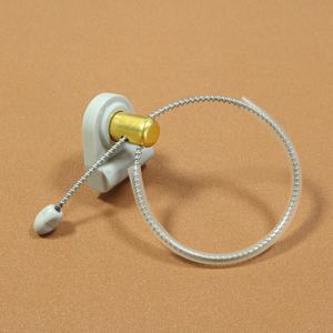 100 étiquettes de sécurité antivol EAS AM 58kHz pour bouteilles de condiments, avec fil d'acier de 22 cm, pour supermarché - Product Image 3