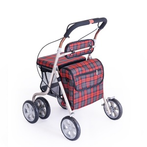 <b>Establish</b> Virtue And Stability Walker With Wheels Foldable Elderly Walking Aid For Mobility Assistance - Product Image 5