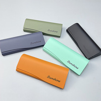 Étui à lunettes rectangulaire de style nouveau, fait main, grand format, sensation haut de gamme, résistant aux chocs et aux chutes, vente en gros