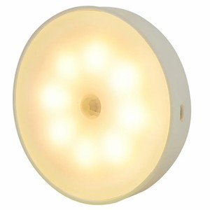 مصباح ليلي ذكي قابل لإعادة الشحن ABS لخزانة الملابس مطبخ السلالم والغرف - Product Image 1