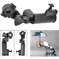 Support de parapluie universel Amrta OEM pour chariot de golf, poussette et vélo, réglable en taille et en angle, fixation par pince, haute qualité