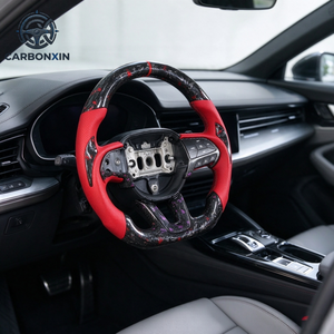 Volante de fibra de carbono forjado en cuero, directo de fábrica, para Dodge Charger - Product Image 5