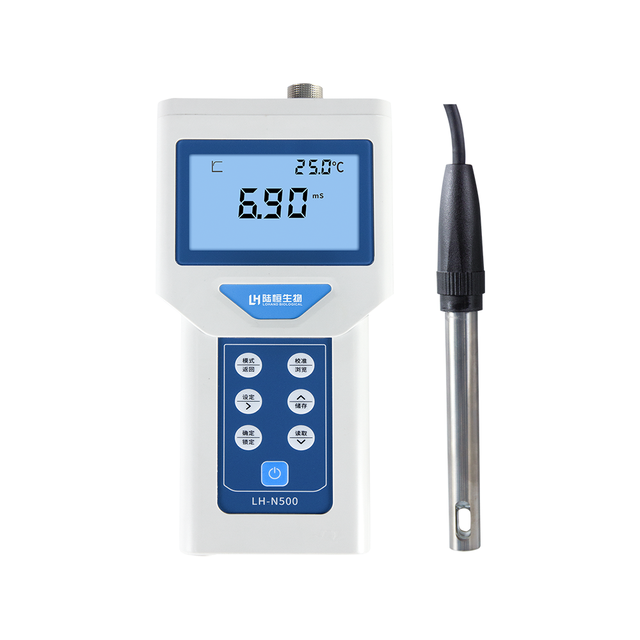 Lohand High Accuracy Portable Conductivity Meter Handheld Salinity Meter TDS Meter 0-400mS/cm Digital EC Meter