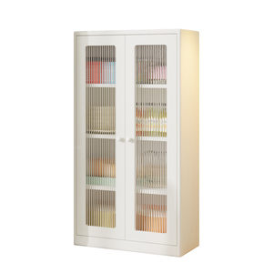 Tủ sách thép hiện đại, cửa kính, 5 tầng, có thể điều chỉnh, xuất xưởng trực tiếp, dùng cho phòng khách/khách sạn - Product Image 3