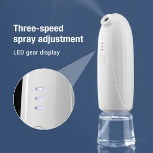 Portable Handheld Nano Sprayer Makeup Water Jet Mist Gun Facial Airbrush Oxygen Injector