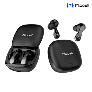 Écouteurs sans fil Miccell pour iPhone, écouteurs <span class=keywords><strong>Bluetooth</strong></span> 6.0 avec étui de charge et câble de charge pour le sport, les voyages et l'usage quotidien - Product Image 1