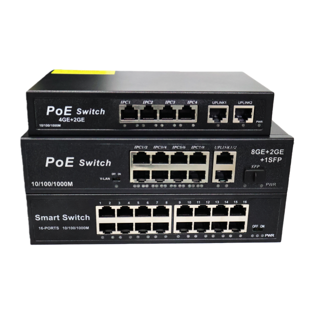 Versatile 4 POE 1 SFP Gigabit Switch | Enterprise-Grade for SMB & Home Office Networks
