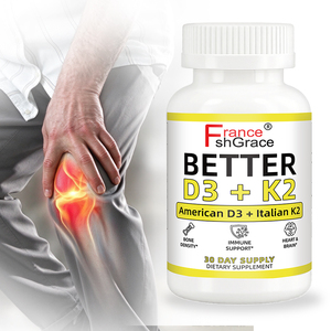 Suplementos de D3 K2 Personalizados Shecome Better D3 K2, Favorecen la Densidad Ósea, el Equilibrio de Calcio, la Inmunidad y el Estado de Ánimo, Cápsulas Blandas de D3 K2 - Product Image 3
