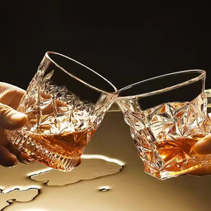 Ensemble de verres à whisky modernes sans plomb avec coffret cadeau, carafe et bouteille à spiritueux pour vodka, gin, verres en cristal <span class=keywords><strong>scandinave</strong></span> – Vente en gros - Product Image 2