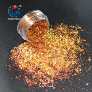 Poudre de fard à paupières multichrome de la série COT, rouge <span class=keywords><strong>orange</strong></span> or - Product Image 1
