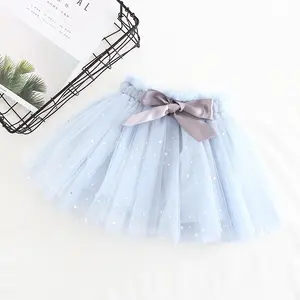 Vestido tutu para bebês meninas, saia infantil, saia de dança e princesa para festa de aniversário, roupa infantil