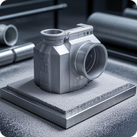 Imprimante 3D métallique OEM ODM à faible coût avec usinage par électroérosion à fil et CNC pour prototypes en acier inoxydable