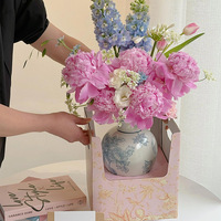 Bouquets de fleurs Plantes en pot Cadeaux créatifs de pendaison de crémaillère Boîtes à fleurs Boîtes décoratives Arrangements floraux Vente en gros