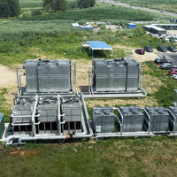 Tour de refroidissement industrielle à circuit fermé en métal, à longue durée de vie et à économie d'énergie, avec pompe à moteur et ventilateur pour une productivité élevée