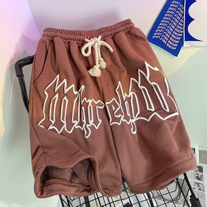 Shorts pour hommes sportifs et confortables, motif lettres, style américain, haute qualité, <span class=keywords><strong>prix</strong></span> de gros usine, collection été - Product Image 6