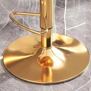 Silla de Bar Giratoria de Terciopelo de Lujo Ligero con Altura Ajustable, Estilo Nórdico Moderno para Bar, <span class=keywords><strong>Restaurante</strong></span>, Hogar, Múltiples Escenarios - Product Image 6