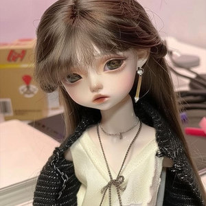 Custom Plush <b>Doll</b> Long Hair Girl Changeable Outfit Realistic Toy For Children Role <b>Play</b> 4-6 Years Old - Product Image 4