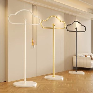 Appendiabiti Verticale Moderno di Lusso Leggero, Semplice, in Metallo, a Forma di Nuvola, <span class=keywords><strong>da</strong></span> Terra, per <span class=keywords><strong>Camera</strong></span> <span class=keywords><strong>da</strong></span> <span class=keywords><strong>Letto</strong></span> e Comodino - Product Image 2