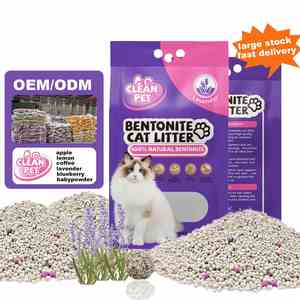 Factory Direct Sales Customized Scented Spherical Bentonite Cat Litter Sand - Product Image 2