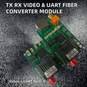 Video personalizzato a 1 canale + UART TTL SBUS TX RX modulo terminale ottico Drone FPV Media <span class=keywords><strong>Converter</strong></span> convertitore ottico - Product Image 6