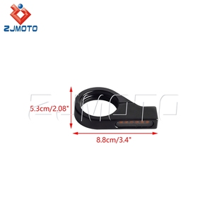 41mm phía trước ngã ba núi hổ phách và trắng dẫn tín hiệu lần lượt đèn cho Harley <span class=keywords><strong>Honda</strong></span> Kawasaki BMW - Product Image 2