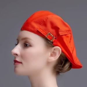 Sombrero de trabajo personalizado para camarero de restaurante, sombrero de trabajo para hombre y mujer, tienda de té de la leche, cocina, Catering, sombrero Bailey, sombrero de Chef de Hotel - Product Image 4