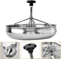 Nouvelle mangeoire pour porcelets PH SUS 304, fixation au sol, pour cages de mise bas, ligne d'alimentation automatique, installation facile, économe en énergie, service OEM