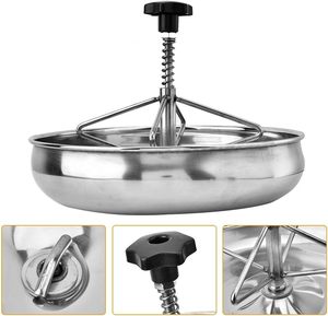 PH SUS 304 tròn heo trung chuyển mới nhỏ lợn trung chuyển máng thiết bị sàn sửa chữa trên các thùng đẻ cho trang trại chăn nuôi - Product Image 3