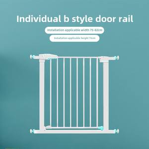 Portão do bebê para Portas e Escadas Auto Fechar Dog/Puppy <span class=keywords><strong>Gate</strong></span>, fácil instalação, pressão montada, sem perfuração - Product Image 6