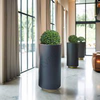 Planteur commercial moderne de fleur de combinaison avec le drainage pour la plantation d'intérieur d'entrée de centre commercial d'hôtel pour l'expédition