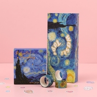 Autocollant en papier washi adhésif acrylique simple face personnalisé de qualité supérieure, 20 rouleaux colorés pour agenda et journal, durable et facile à déchirer