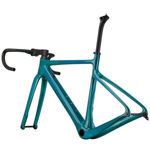 Cadre de gravier en fibre de carbone YF-R068 Super Light China Factory Vente chaude Cadres de vélo Câblage caché Routage Cadre de gravier en cristal - Product Image 2