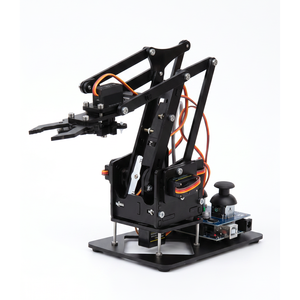 Kit de <span class=keywords><strong>bras</strong></span> robotique Zetok 4DOF, kit de programmation pour l'éducation STEM, projets DIY, <span class=keywords><strong>bras</strong></span> robotique à usage éducatif pour les cartes de développement éducatives - Product Image 2
