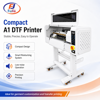 Nouvelle imprimante DTF A1 (60 cm) entièrement automatique à circulation d'encre par sublimation, tête d'impression Epson, garantie 1 an, vente directe d'usine