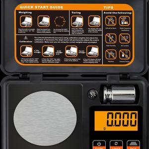 Mini balance de précision transfrontalière 50g 0.001g pour bijoux, pâtisserie et herboristerie – Portable et de poche - Product Image 4