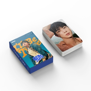 Fototarjetas Holográficas de KPOP <span class=keywords><strong>Idol</strong></span>, 55 Piezas/caja, Bangtan Boys <span class=keywords><strong>JIN</strong></span> Happy, Tarjetas Lomo Láser - Product Image 5