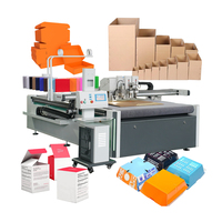 TOPCNC Digitale Dubbelkop Flatbed Tafel Karton Golfkarton Vouw- en Snijmachine Digitale CNC Snijmachine Flatbed Snijmachines Plotter