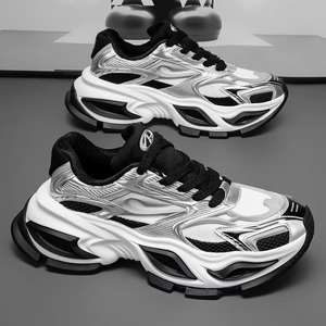 Chaussures de sport décontractées personnalisées pour hommes, respirantes, en maille fine, polyvalentes pour le printemps et l'été - Product Image 4